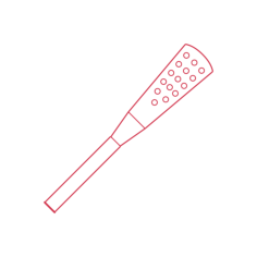 Objects Cooking Utensils Ikea Koncis Angled Turner Stencil Svg Vector, Free Vectors File